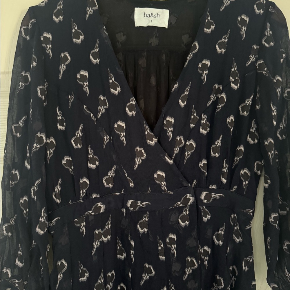 ba&sh Patterned Wrap Dress - Picture 3 of 4